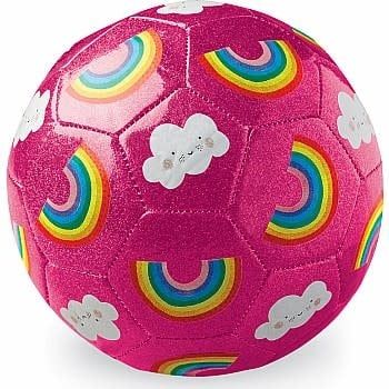 Size 3 Soccer Ball Glitter - Rainbow