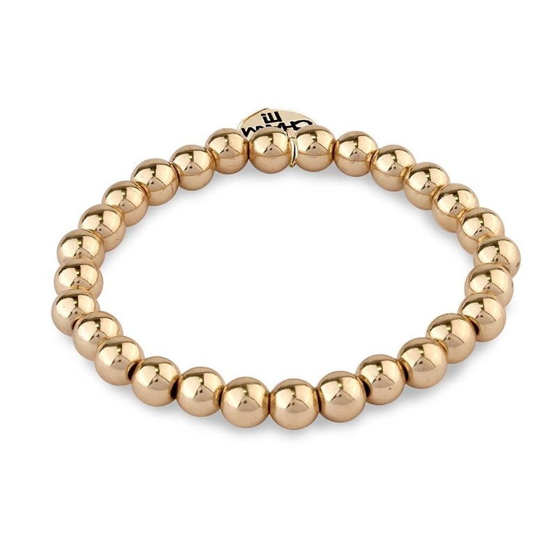CHARM IT! Gold Bead Bracelet