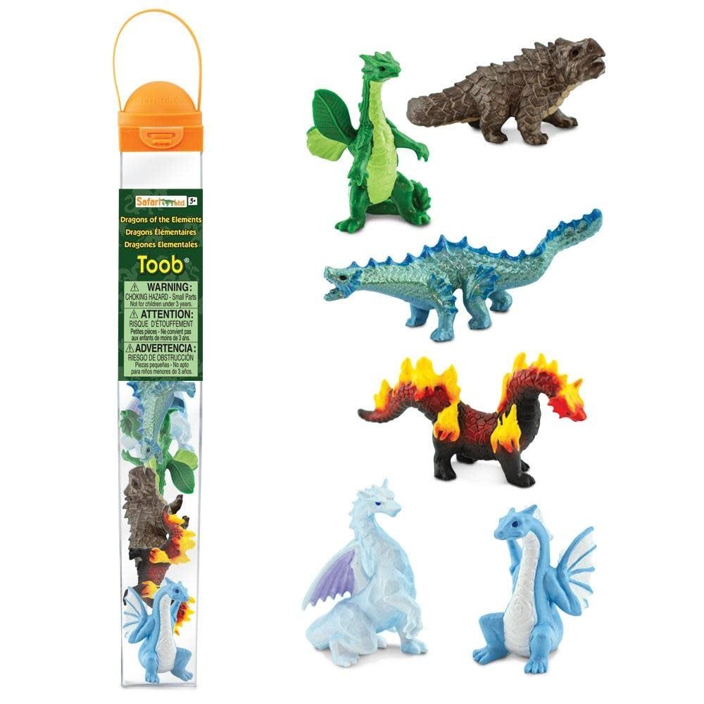 Safari Toob - Elemental Dragons