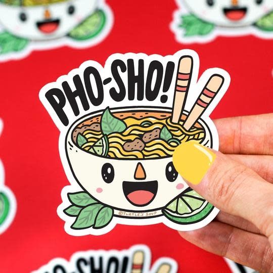 Turtle Soup - Pho Sho Vinyl Sticker
