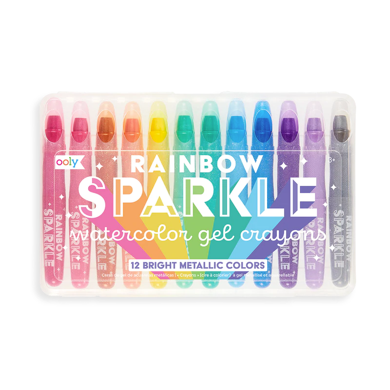 Ooly - Rainbow Sparkle Watercolor Gel Crayons