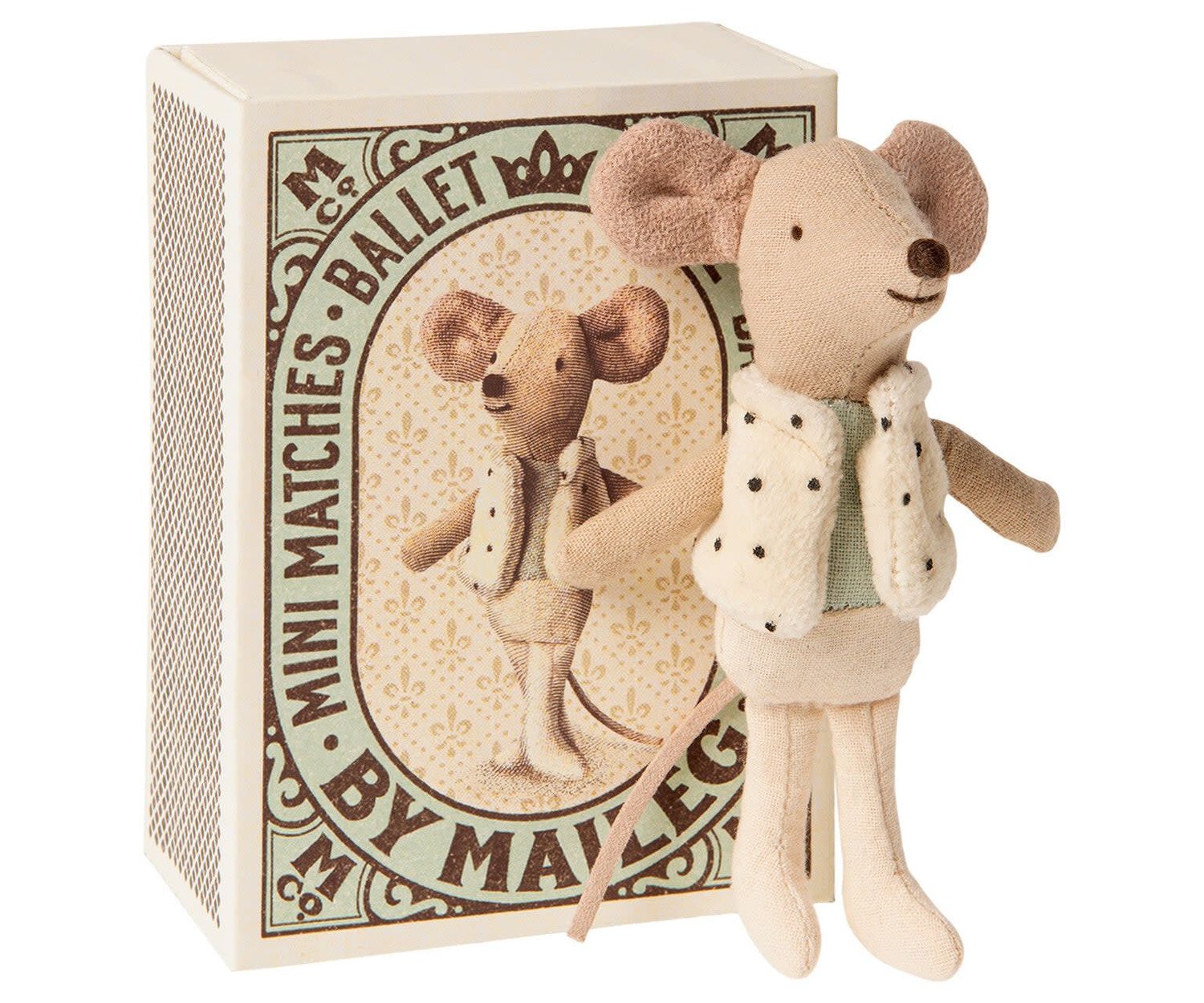 Maileg Dancer in Matchbox - Little Brother Mouse