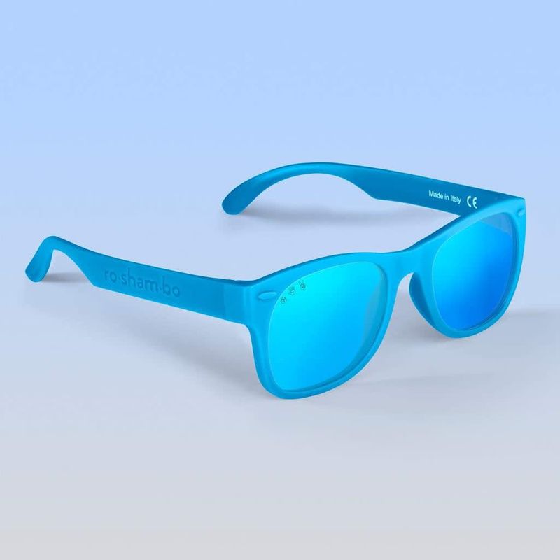 Sunglasses - Zack Morris Blue - Mirrored Blue, Toddler (2-4)