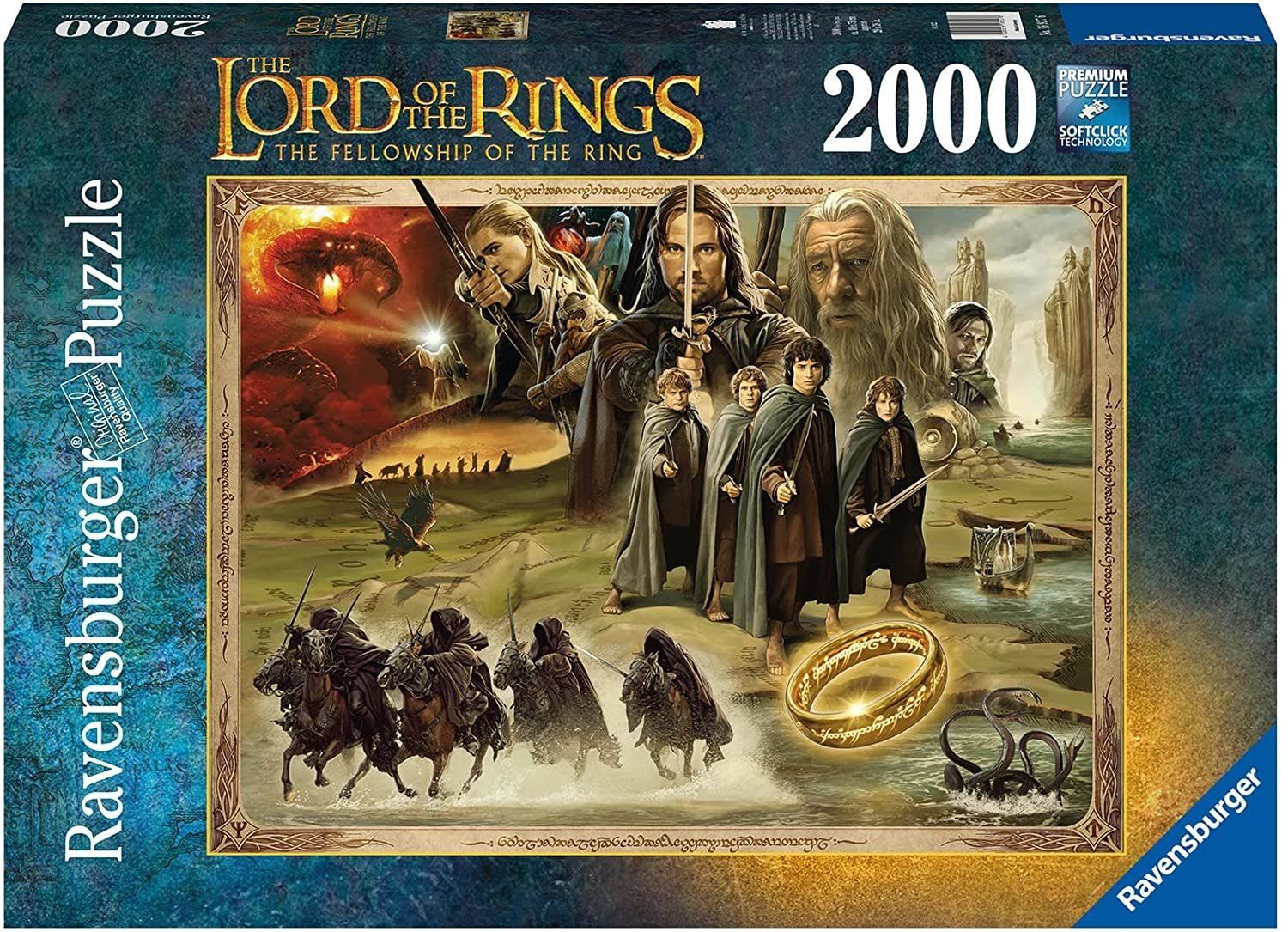 2000pc Lord Of The Rings - Fellowship of the Ring Puzzle
