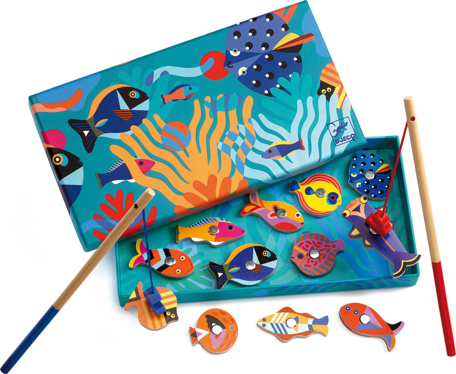 Djeco Fishing Graphic Magnetic Fishing