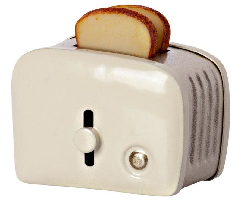Maileg Miniature Toaster &amp; Bread - Off White