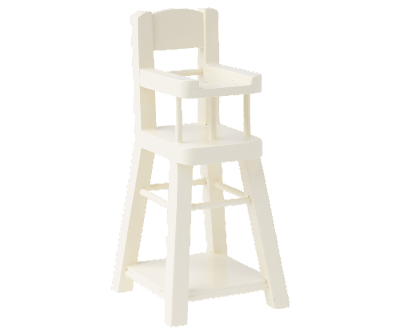 Maileg - High Chair, Micro, White