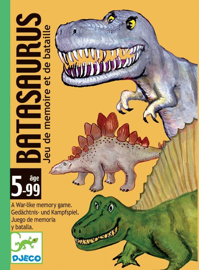 Batasaurus War Memory Playing Card Game