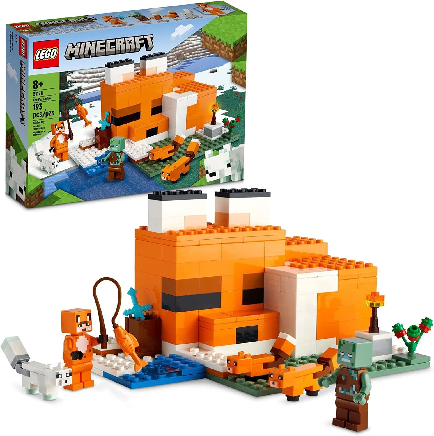*Lego Minecraft The Fox Lodge