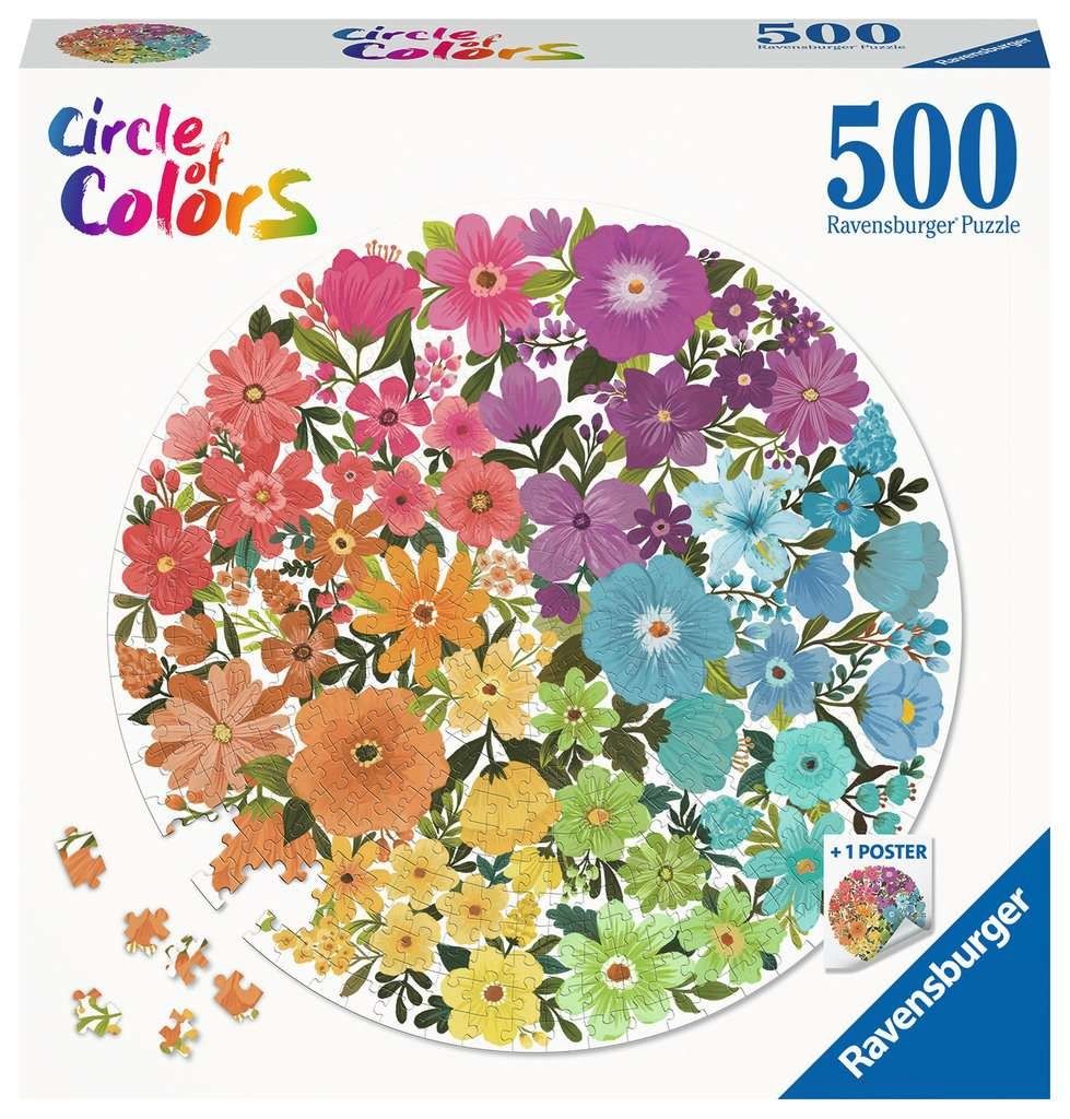 500pc Flowers Puzzle