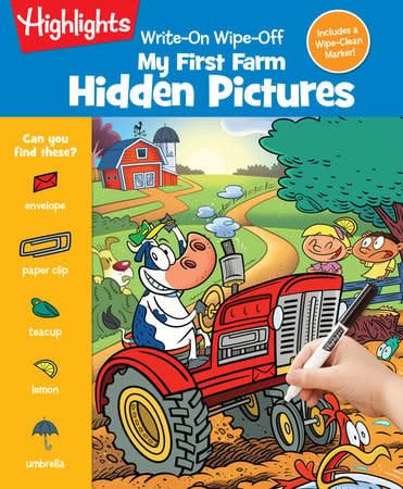 Highlights Write On Wipe Off My First Farm Hidden Pictures