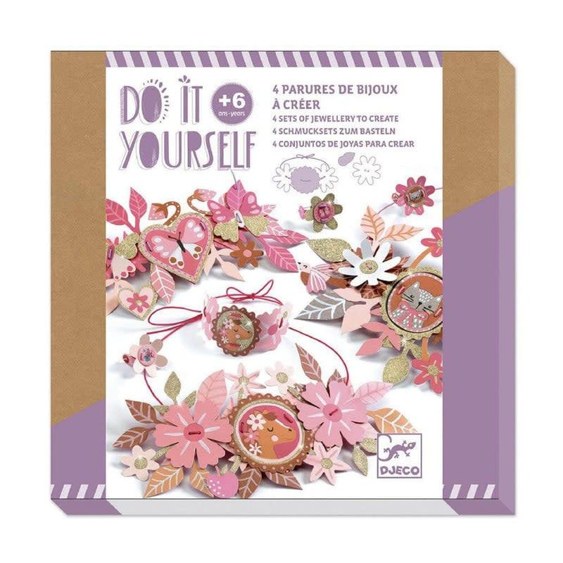Delicate Medallions DIY Paper Jewelry Craft Kit