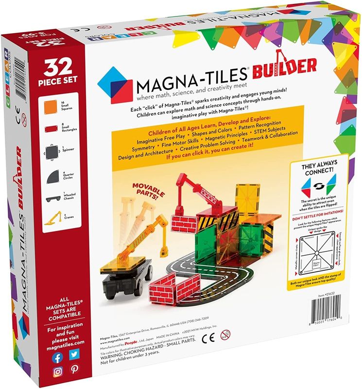 MagnaTiles Builder Set 32pc