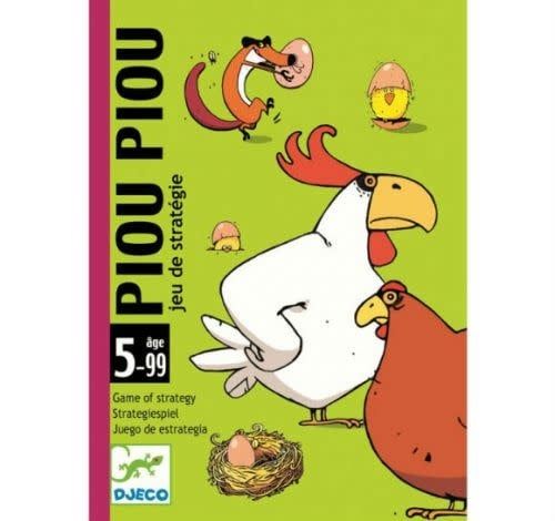 Piou Piou Strategy Playing Card Game