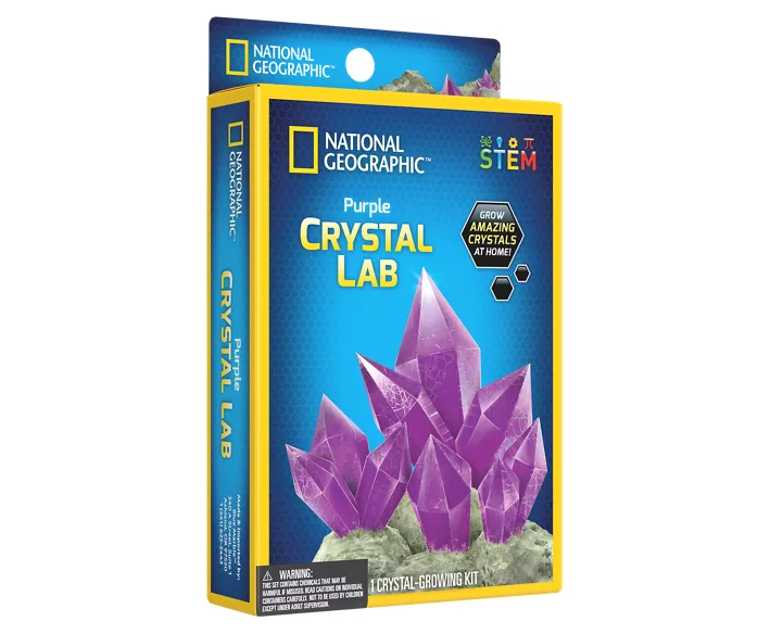 Nat Geo Grow Crystal - Purple