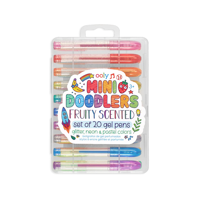 Ooly - Mini Doodlers Fruity Scented Gel Pens