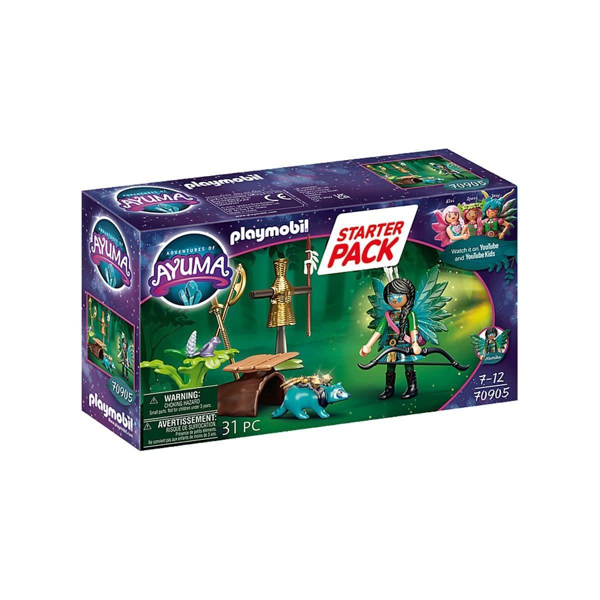 ## Playmobil Starter Pack Knight Fairy with Raccoon