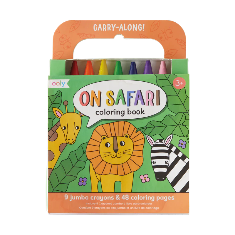Carry Along Coloring Book - On Safari