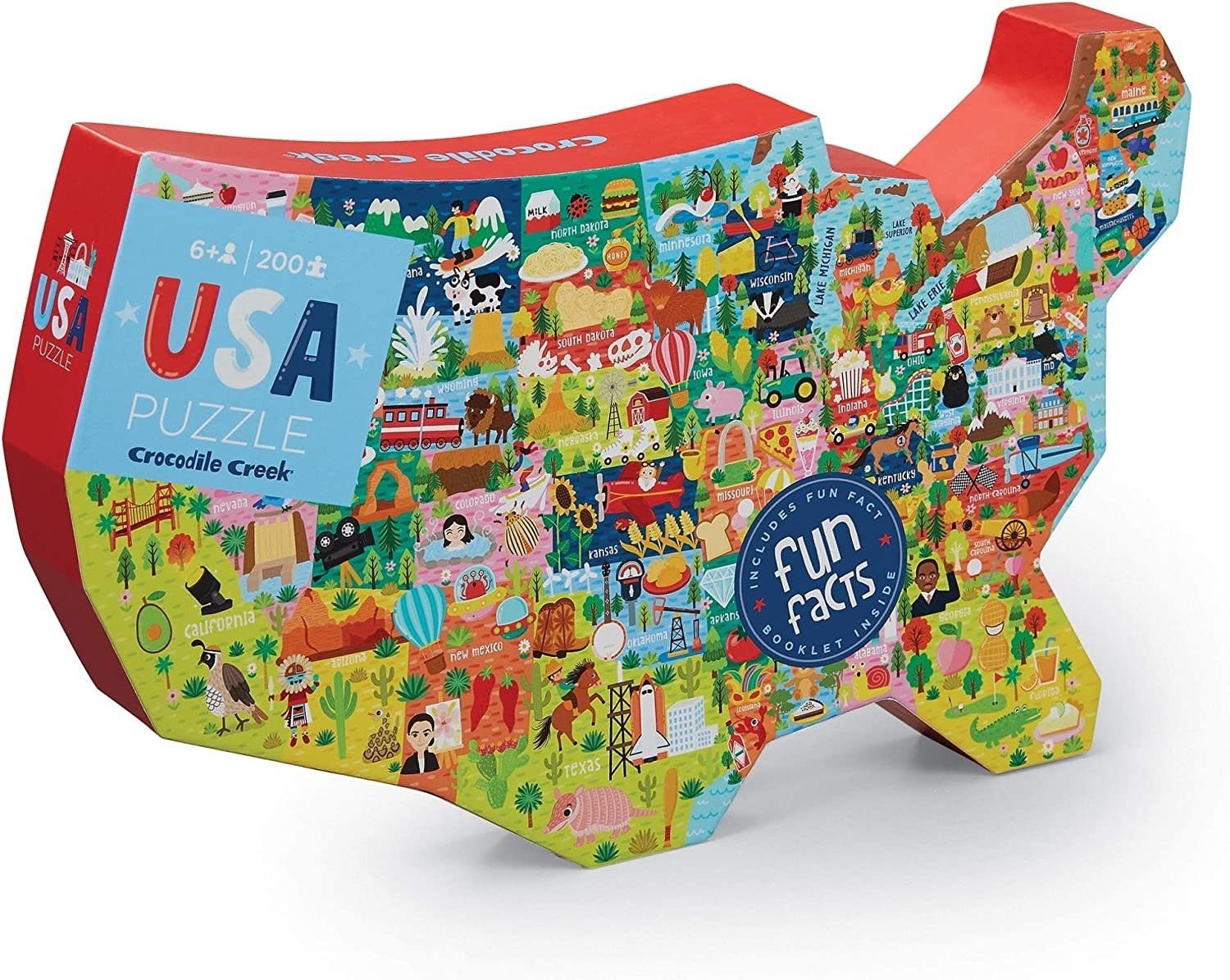 200pc USA Puzzle
