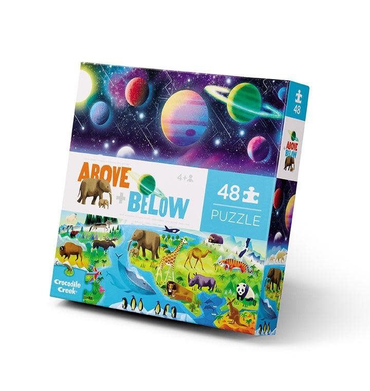 48pc Puzzle - Above &amp; Below, Earth &amp; Space