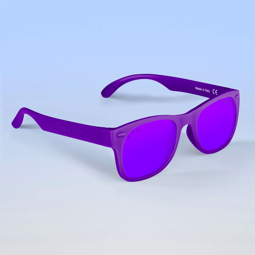 Sunglasses - Daphne Purple - Mirrored Purple, Baby (0-2)