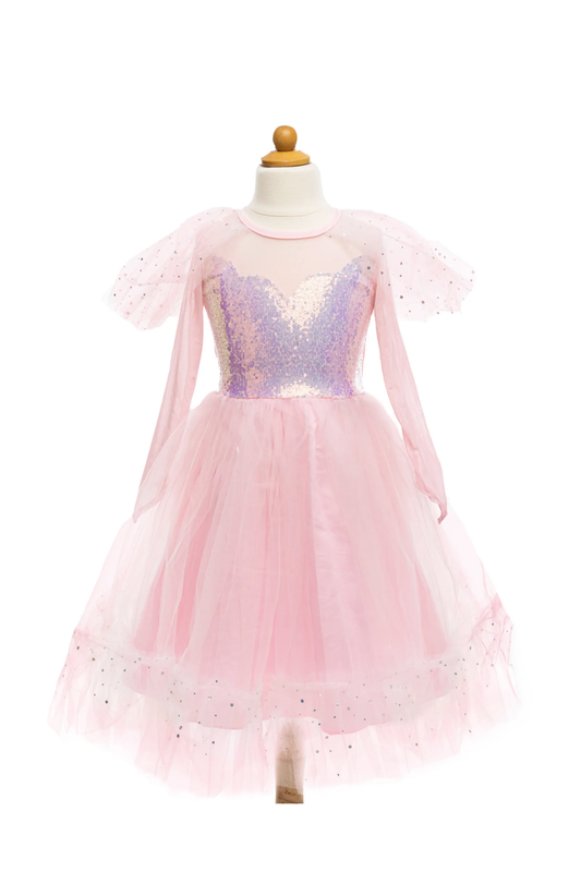 Elegant in Pink Dress, Size 5-6