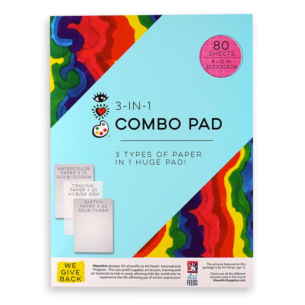 Bright Stripes - 3 in 1 Combo Pad