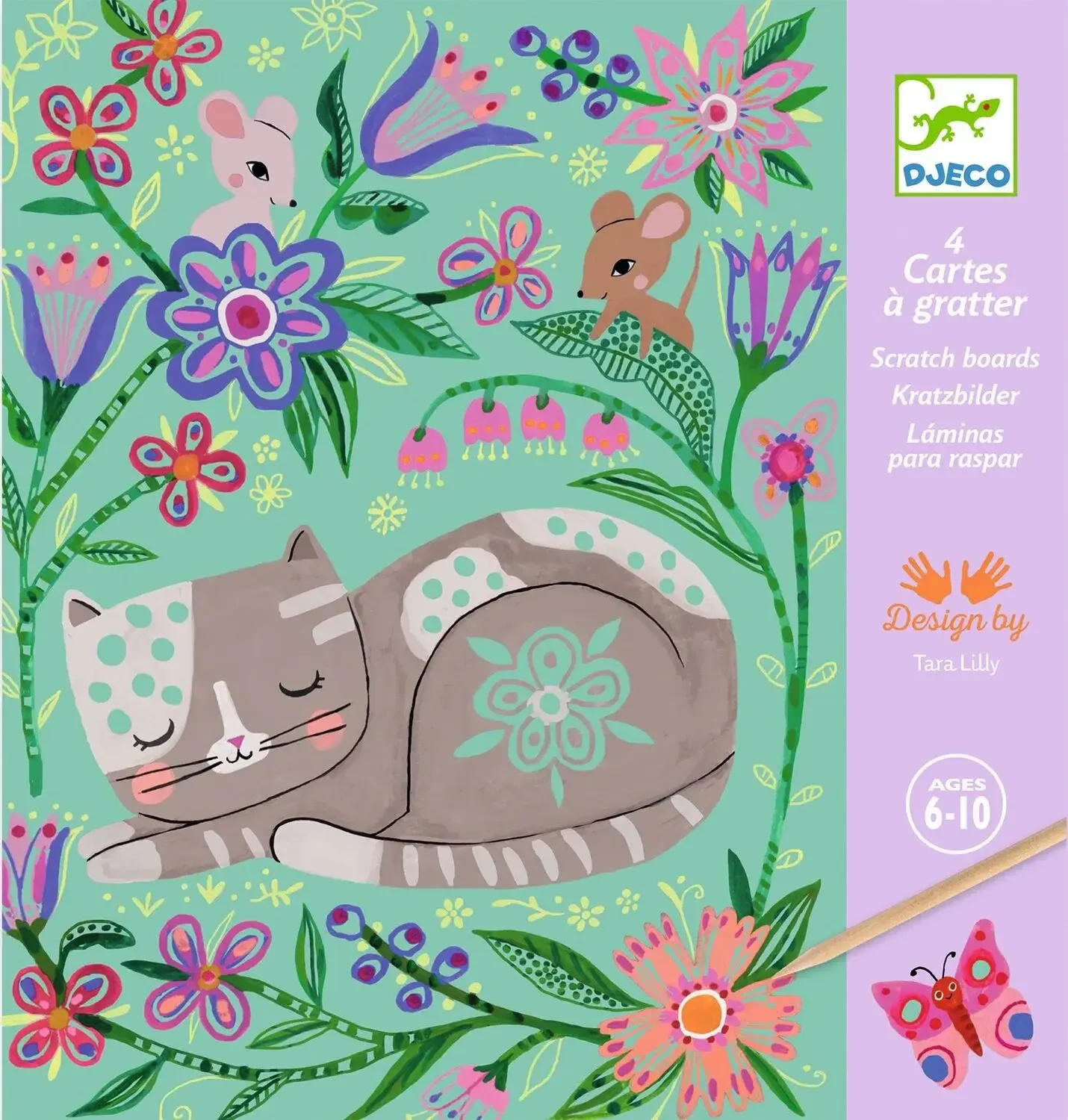 Djeco Scratch Cards - Encounters