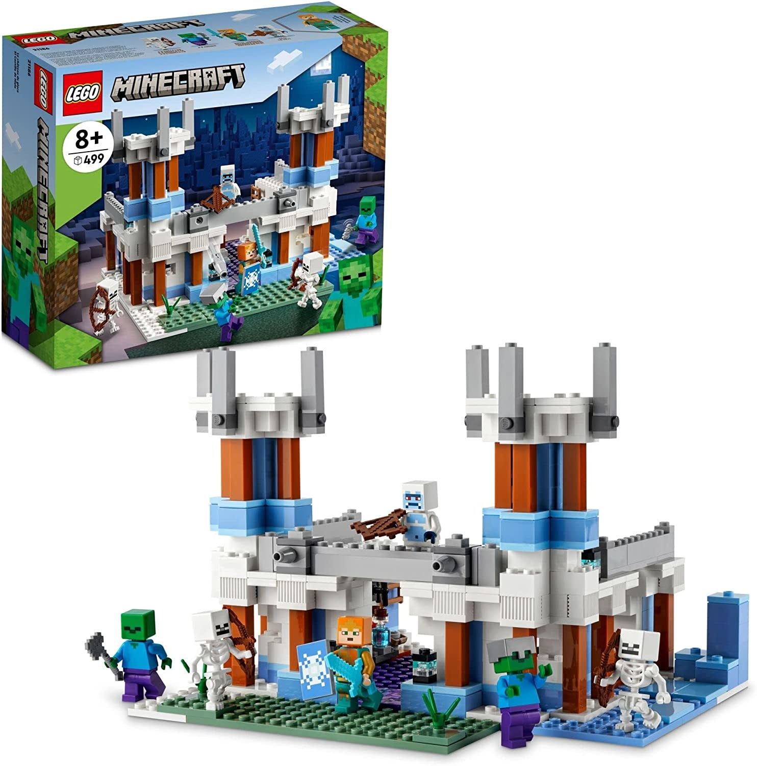 Lego Minecraft The Ice Castle