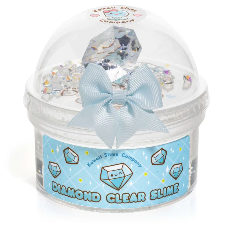 Kawaii Slime - Diamond Clear Putty Slime