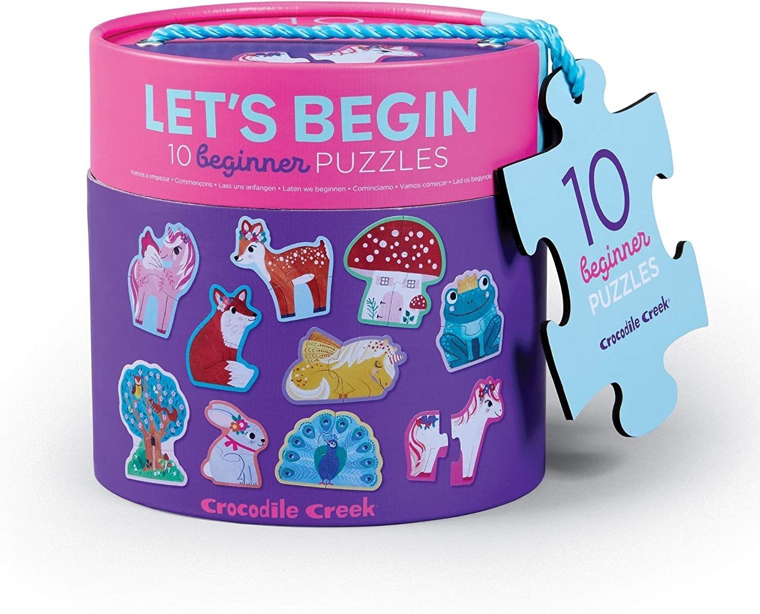 Let&#39;s Begin Puzzle - 2pc Unicorn