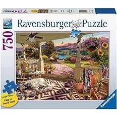 750pc Puzzle - Cozy Front Porch