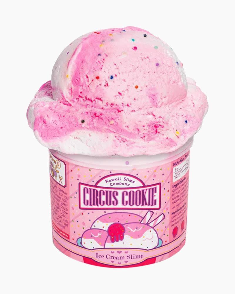 Kawaii Slime - Circus Cookie Scented Ice Cream Pint Slime