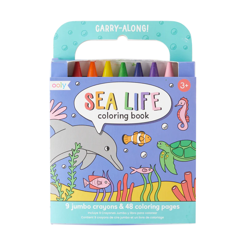 Carry Along Coloring Book - Sea Life