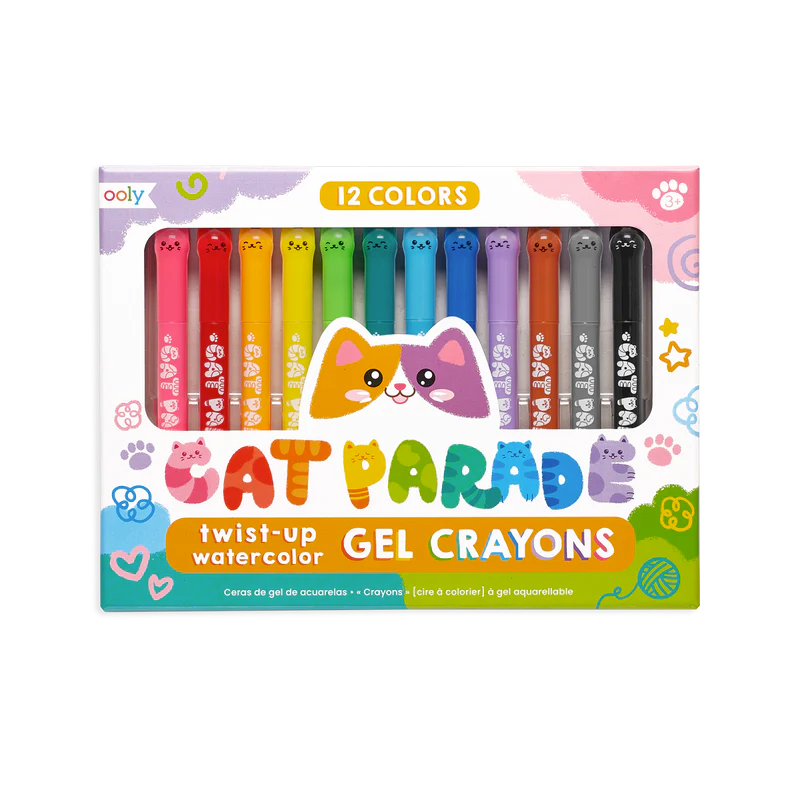 Ooly - Cat Parade Gel Crayons