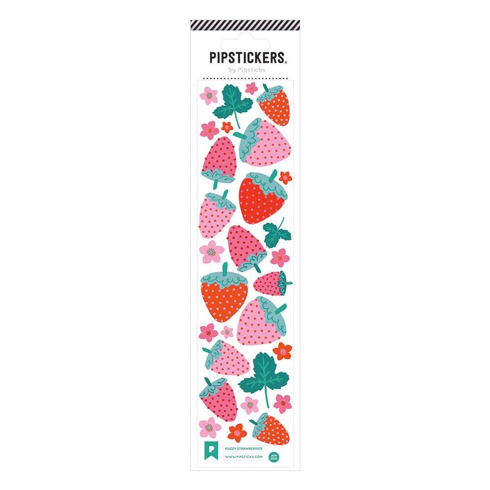 Pipsticks 2x8 Fuzzy Strawberries