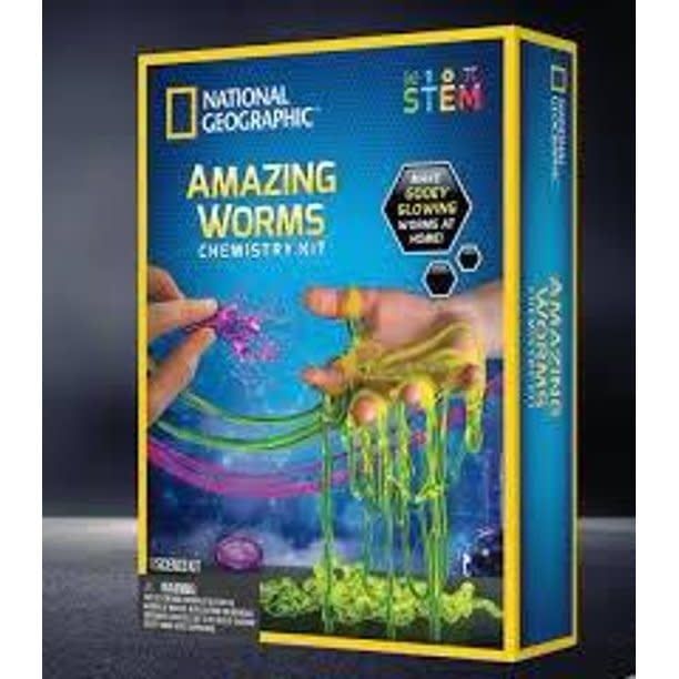 National Geographic - Amazing Worms Chemistry Kit