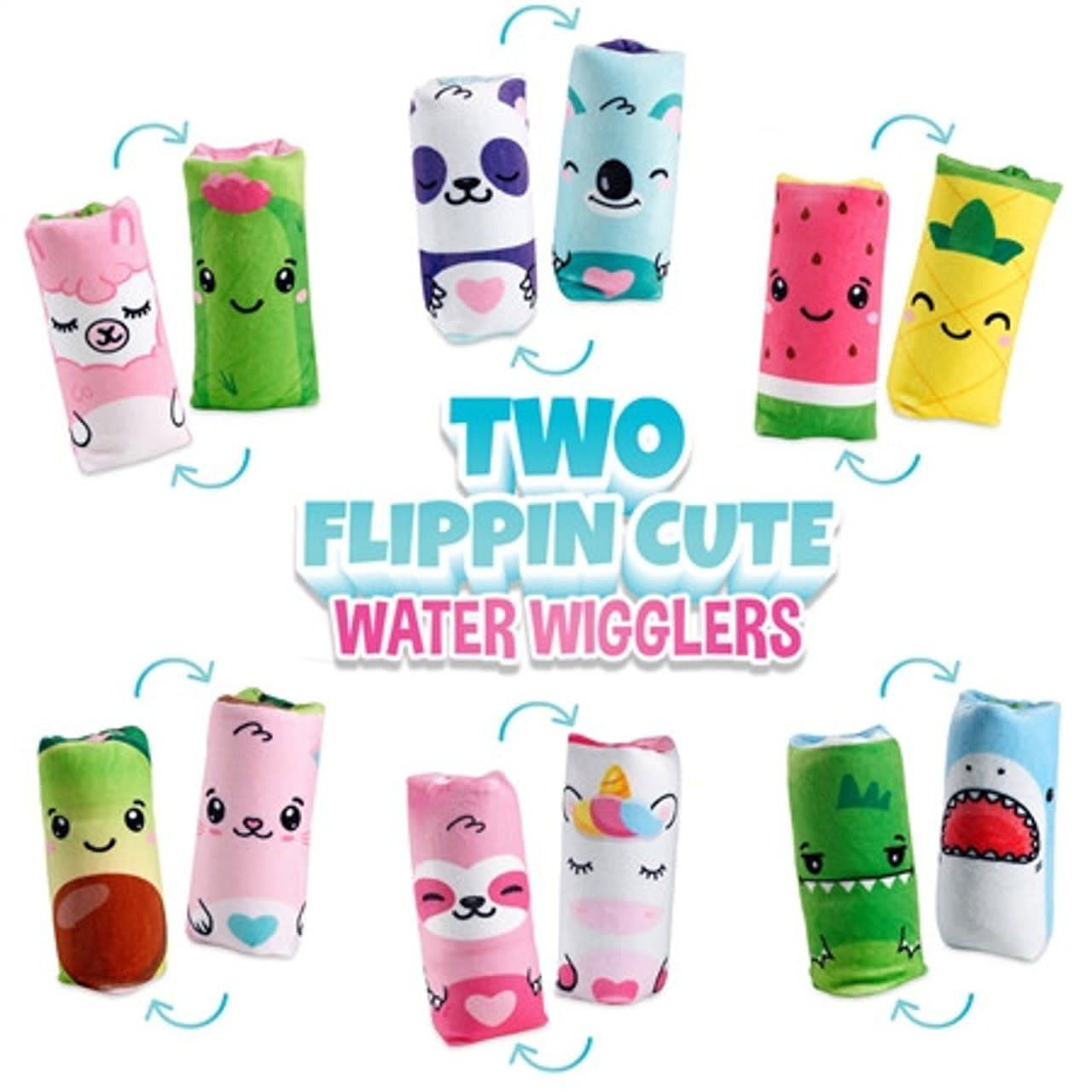 TWO FLIPPIN CUTE WATER WIGGLERS