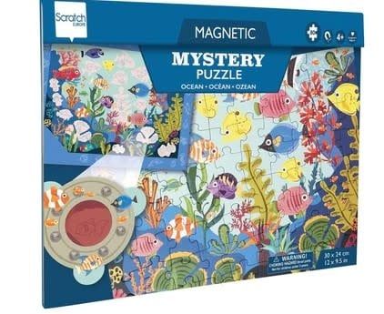 80pc Magnetic Mystery Puzzle - Ocean