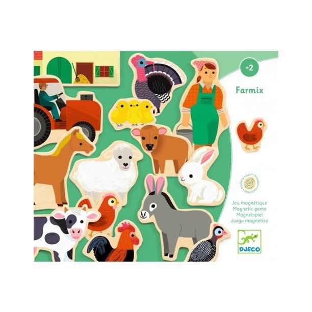 Wooden Magnets Farmix