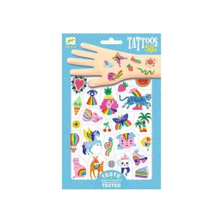 Djeco Tattoos - Rainbow