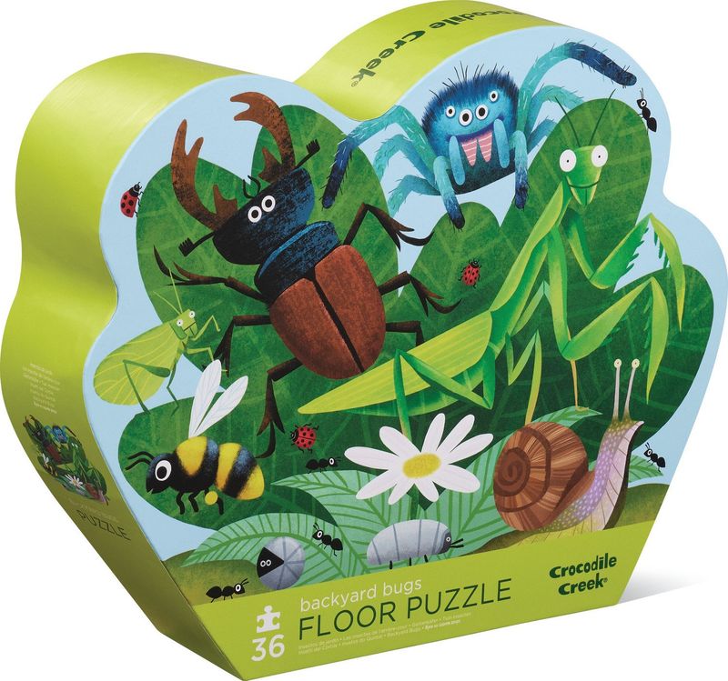 36pc Puzzle - Backyard Bugs