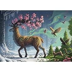 1000pc Deer of Spring