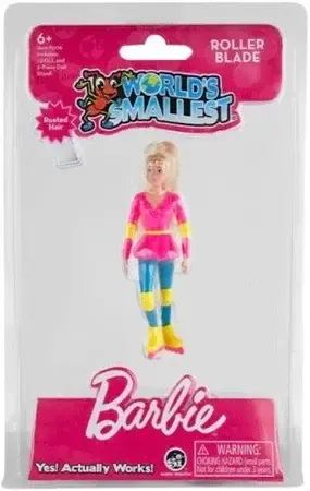 World&#39;s Smallest Barbie Cowgirl and Rollerblader