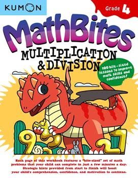 Kumon Math Bites - Multiply & Divide Grade 4