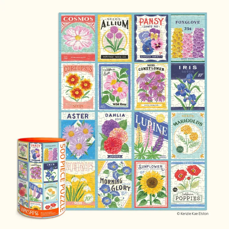 Seed Packets 500 Piece Puzzle | default