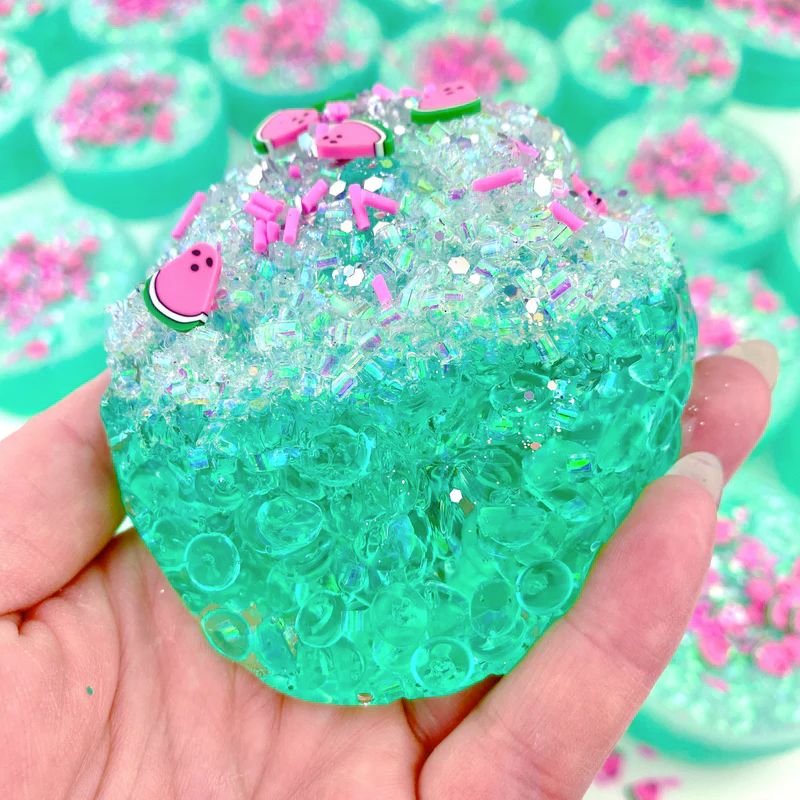 Kawaii Slime - Watermelon Sugar Fishbowl Bingsu Slime