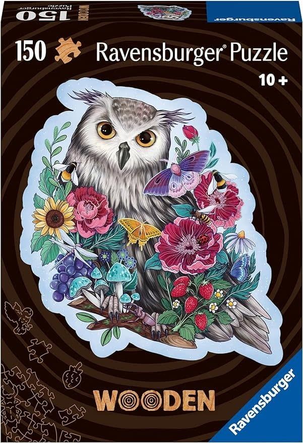 150pc Wood Puzzle - Mysterious Owl
