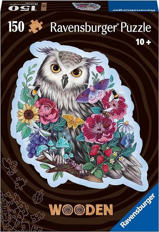 150pc Wood Puzzle - Mysterious Owl