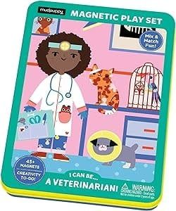 Magnetic Playset - I Can Be A Veterinarian